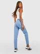 Джинсы женские Boohoo FZZ40489 34 Темно-голубые (KAY2000001549568) - изображение 5