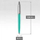 Ручка шариковая Parker JOTTER Originals Caribbean Green CT BP в Eco упаковке - изображение 3