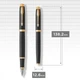Набор Parker IM Black GT FP+BP (перьевая и шариковая ручка) - изображение 5