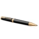 Подарочный набор Parker INGENUITY Black Lacquer GT BP (шариковая ручка + блокнот Parker) - изображение 2