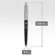 Ручка шариковая Parker JOTTER Originals SPECIAL Black CT BP Эмблема СБУ+ Трезубец СБУ - изображение 4