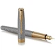 Ручка перова Parker SONNET Cisele Silver GT FP18 F - зображення 3