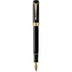 Ручка перьевая Parker DUOFOLD Classic Black GT FP18 F - изображение 1