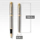Ручка ролерна Parker IM UKRAINE Brushed Metal GT RB Тризуб - зображення 5