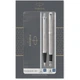 Подарунковий набір Parker IM Stainless Steel CT FP+BP (перо + кулькова ручка) - зображення 1