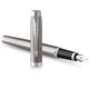 Подарунковий набір Parker IM Stainless Steel CT FP+BP (перо + кулькова ручка) - зображення 2