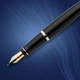 Ручка перова Waterman EXPERT Black GT FP F - зображення 8