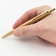 Ручка шариковая Parker JOTTER XL Monochrome Gold GT BP (блистер) - изображение 3