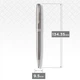 Ручка кулькова Parker SONNET Stainless Steel CT BP - зображення 4