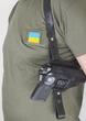 Кобура оперативна для Glock-17 формована - зображення 2