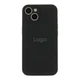 Чохол Silicone Case Full Size with Frame для iPhone 13 Колір 60.Crem Yellow - изображение 14