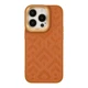 Чохол Kajsa Briquette Collection Rhombus для iPhone 14 Pro Колір Black - зображення 6