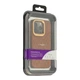 Чохол Kajsa Briquette Collection Rhombus для iPhone 14 Pro Колір Black - зображення 4