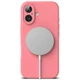 Чехол Ringke Silicone Magnetic для iPhone 16 Pink with MagSafe (8800274960657) - изображение 4