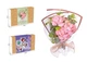 Конструктор Цветы Букет Роз Flower Bouquet Розовый - изображение 2