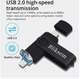 Флеш накопичувач Bliksem 3 в 1 USB 3.0/Type C/micro USB 64Гб - изображение 5