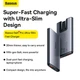 Сетевое зарядное устройство для Baseus Gan5 Pro Ultra - Slim Fast Charger C + USB 65Вт (CCGP150113) - изображение 10