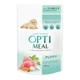 Влажный корм Optimeal 3+1 Puppy для щенков с индейкой и морковью в соусе 400 г (4820269140813) - изображение 2