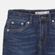 Подростковые джинсы для девочки Levis Lvg Wide Leg Jeans 4EG381-DAE-LQ 134-140 см (10A) Темно-синие (3666643115586) - изображение 5