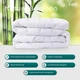 Ковдра ТЕП. Balak Home Природа Bamboo MEMBRANA PRINT зимова-140x210 - зображення 3