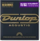 Струны для акустической гитары Dunlop DAB1152 80/20 Bronze Acoustic Guitar Strings (11-52) - изображение 1