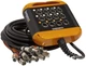 Мультикор Bespeco XTRA804L10 10 м Black/Orange (23-15-2-12) - изображение 1