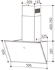 Вытяжка Наклонная INTERLINE FLY S BL A/60/GL/T - изображение 15