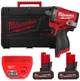 Гайковерт высокомоментный Milwaukee FCIWF12G3-502X 1/2" 746 Нм M12 (4933493455) - изображение 7