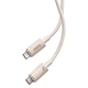 Кабель Baseus Habitat Series Fast Charging Cable Type-C to Type-C 100W 2m Wheat Pink (P10360202421-01) - зображення 3