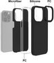 Etui 4smarts Liquid Silicone Case Cupertino dla Apple iPhone 14 Black (4252011903658) - obraz 3