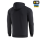 Кофта M-Tac Hoodie Cotton Raglan Hard Black S 51388002-S - зображення 4