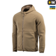 Кофта M-Tac Lite Microfleece Hoodie Coyote M 20026005-M - зображення 1