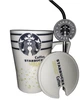 Кружка з кришкою і трубочкою Great Coffee Зірковий бакс Уайт-хол 350 мл (52258) - изображение 3