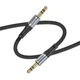 Аудиокабель HOCO UPA26 AUX Male to Male 1m, Black - изображение 2