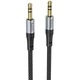 Аудиокабель HOCO UPA26 AUX Male to Male 1m, Black - изображение 3