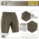 Шорти M-Tac Rubicon Flex Dark Olive 2XL 20070048-2XL - зображення 4