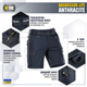 Шорти M-Tac Aggressor Lite Anthracite 2XL 20018051-2XL - изображение 3