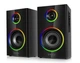 Колонки 2.0 REAL-EL S-415 black Refurbished (20 Вт, Bluetooth, подсветка) - изображение 1