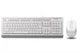 Комплект клавіатура+мишка A4Tech F1010 (White) Fstyler, дротовий, USB, білий колір - зображення 1