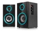 Колонки 2.0 REAL-EL S-415 black Refurbished (20 Вт, Bluetooth, подсветка) - изображение 3