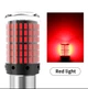 Світлодіодна лампа LED 1157 BAY15D P21W 3014 144 SMD червона - зображення 4