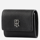 Гаманець жіночий зі штучної шкіри Tommy Hilfiger TH Element CC Holder With Zip Wallet Чорний (8720641961967) - зображення 3