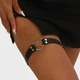 Гартер портупея на ногу з сердечком підв'язка Honey Fashion Accessories One Size чорний (16-32) - зображення 1