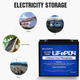 Аккумулятор Eco Worthy LiFePO4 12V 24Ah (288Wh) на 3000+ жизненных циклов - изображение 6