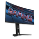 Монитор игровой Gigabyte MO34WQC2 Gaming Monitor 34"/QD-OLED/KVM 2x3W Черный - изображение 3