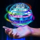 Светящийся бумеранг FlyNova Pro Gyrosphere, Летающий шар спиннер светящийся SW-150 flynova pro - изображение 4