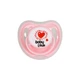 Пустышка силиконовая круглая MGZ-0516(Pink) с колпачком - изображение 2