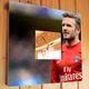 Часы "Дэвид Бекхэм. David Beckham. Футбол" для фанатов украшение спальни, спорт клуба, бара, кафе - изображение 2