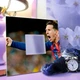 Декоративне дзеркало «Ліонель Мессі. Lionel Messi. Футбол. Барселона» подарунок для фанатів, прикраса спорт клубу - зображення 3