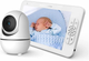Видеоняня Baby Monitor SM-70PTZ с 7-дюймовым ЖК-монитором, аккумулятор 4000 mah(24 часа работы), обзор 355 град, датчиком звука, ночное видение, поворотная радионяня и измерением температуры - изображение 1